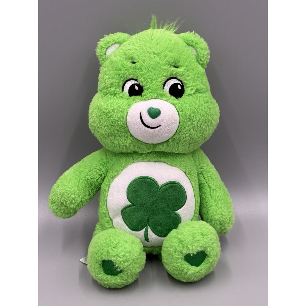 Care Bears Lucky Green Shamrock Plush 12” Stuffed Animal Basic Fun Inc 2020‎